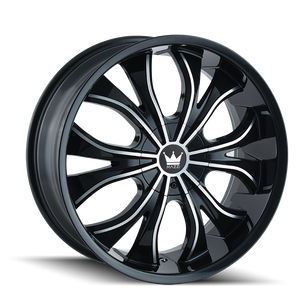 Mazzi HUSTLER 342 Gloss Black Machined