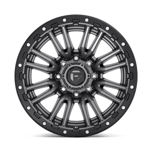 Fuel 1PC D680 REBEL 20x10 -18 Matte Gun Metal Black Bead Ring