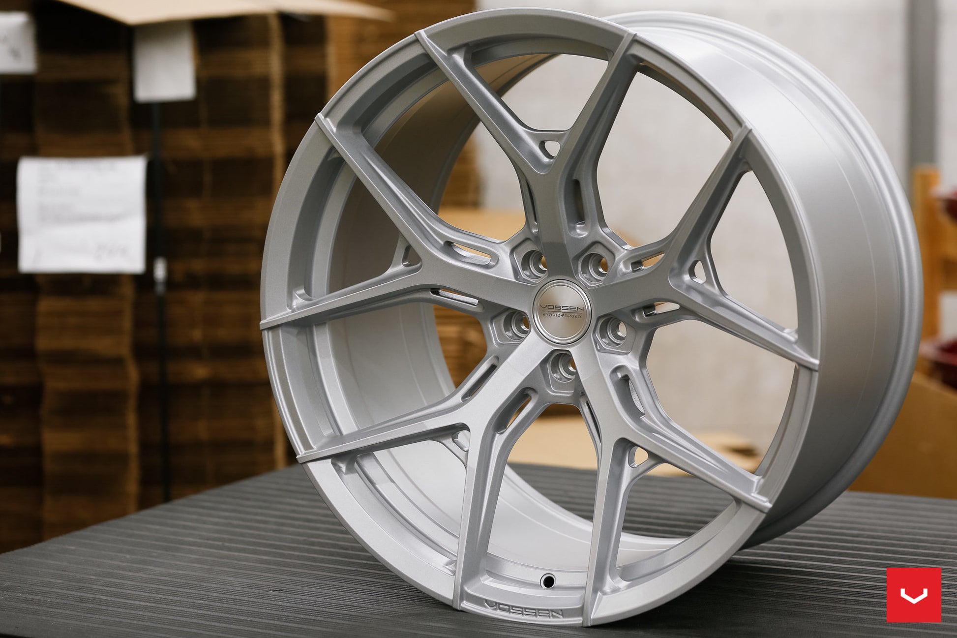 Vossen HF-5 Satin Silver