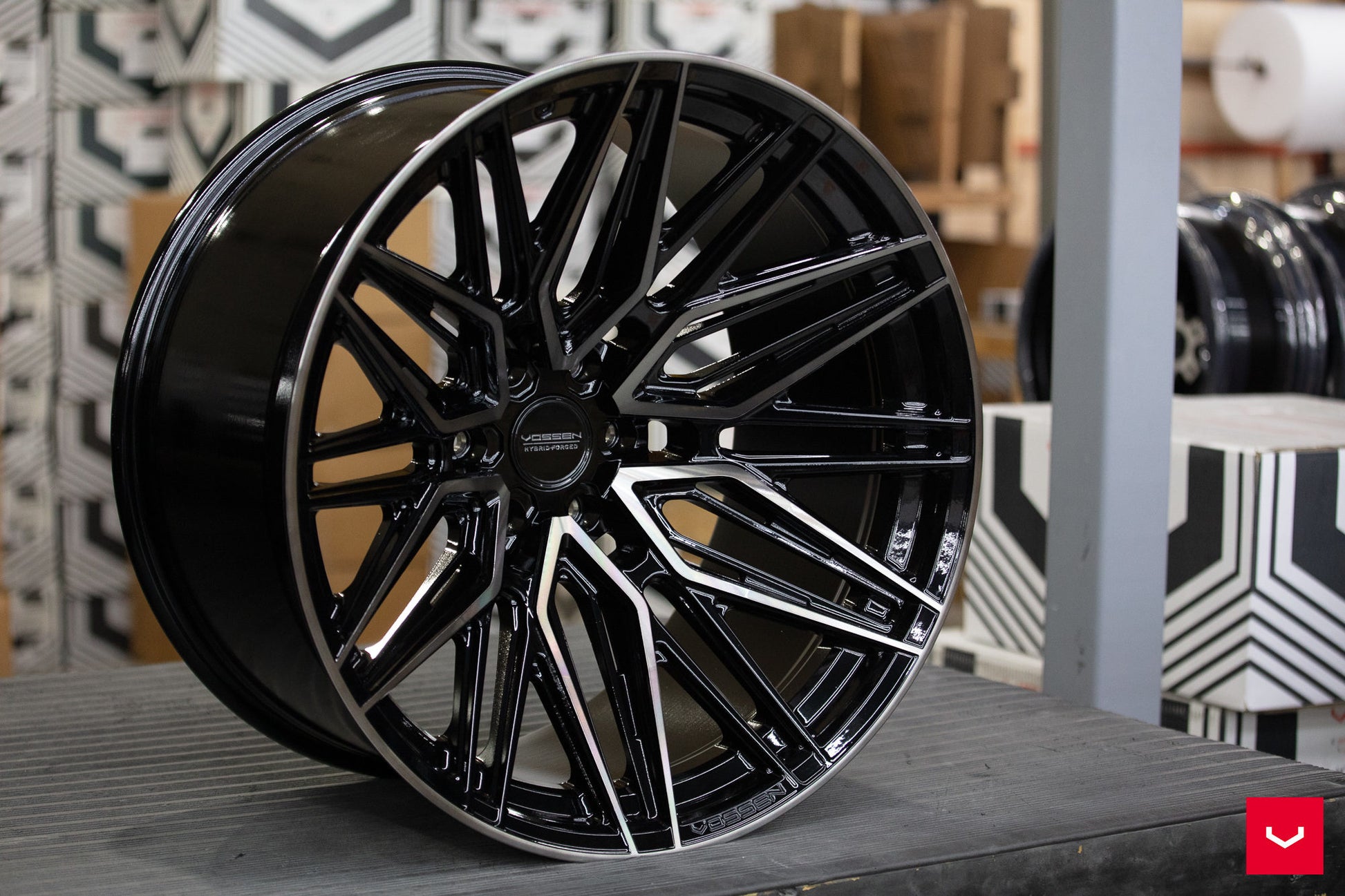 Vossen HF6-5 Tinted Gloss Black