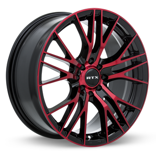 RTX VERTEX Black Machined Red