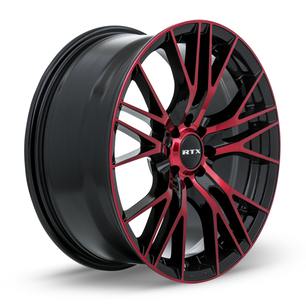 RTX VERTEX Black Machined Red