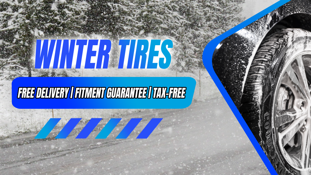 Winter tire banner