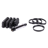 Wheel Installation Kit set: (Includes Lug nuts, Key & Centering rings for 4 Wheels)